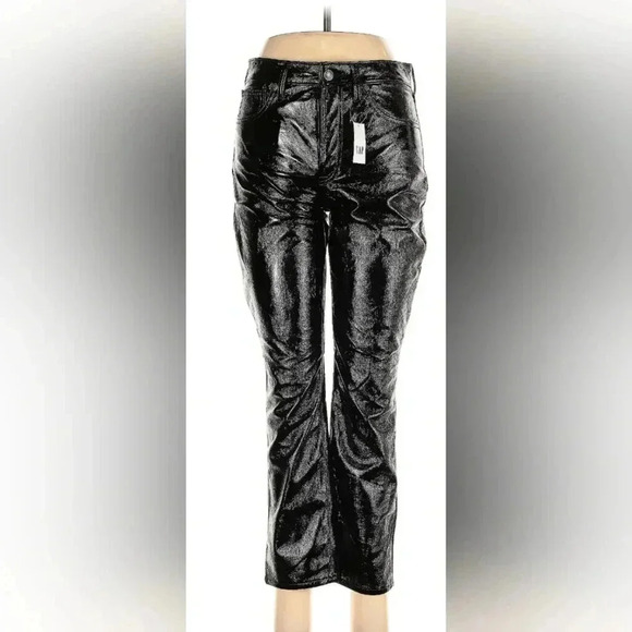 GAP Pants - NWT GAP faux leather pants(#928)